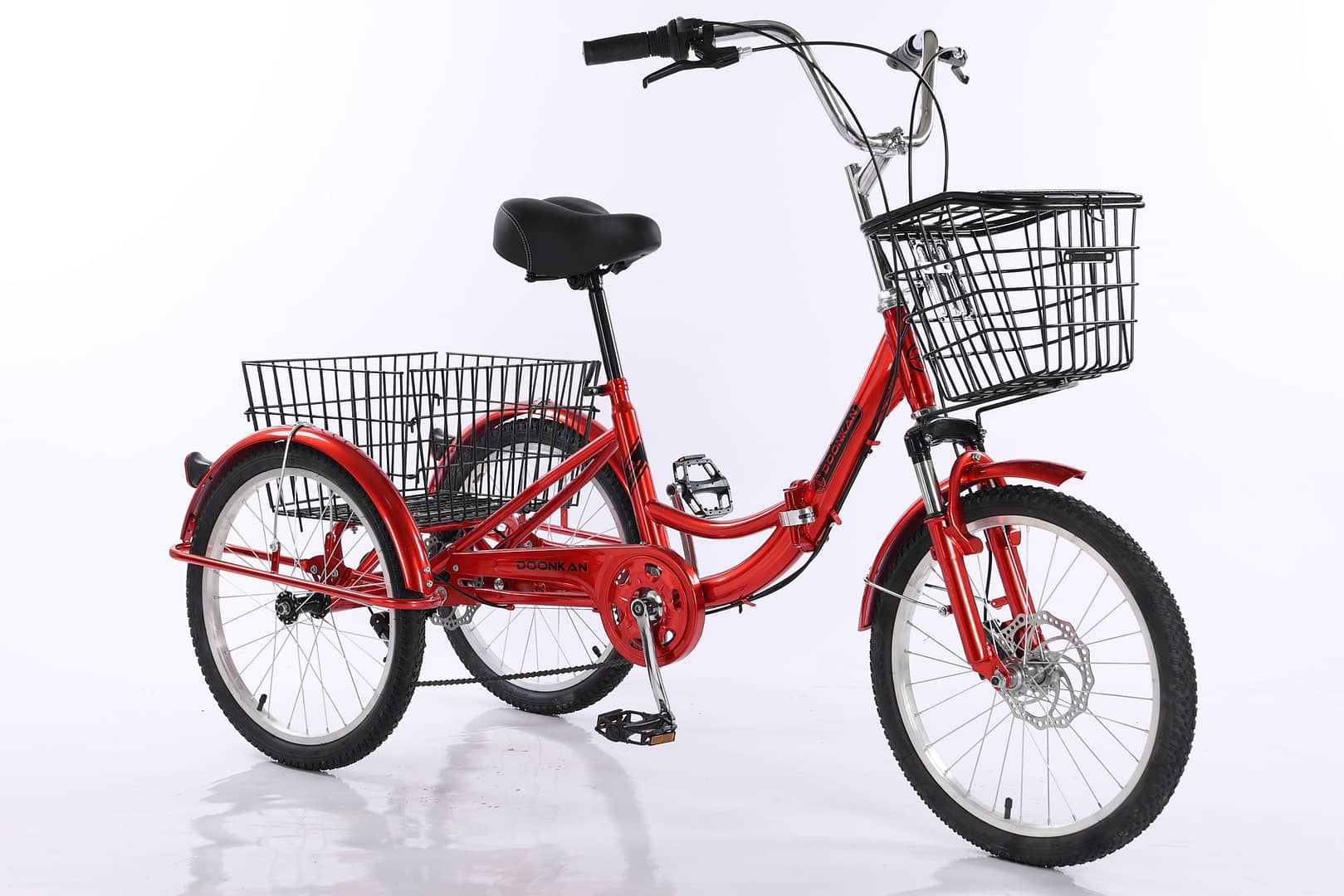 Трицикл Трайк Дункан Doonkan trike 20 трехколесный складной велосипед для взрослых и подростков ДЦП инвалиду пенсионеру родителям на дачу