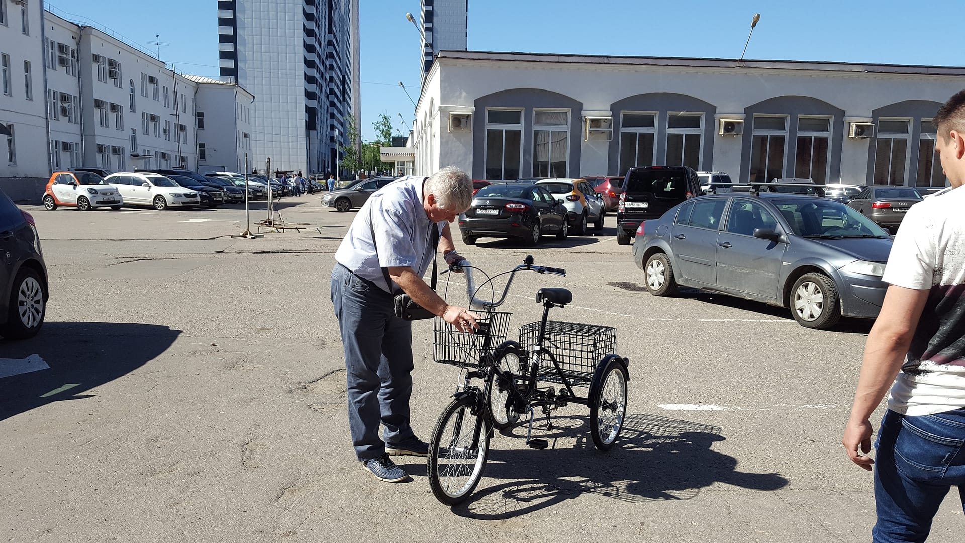 Трехколесный складной велосипед для взрослых DOONKAN Trike