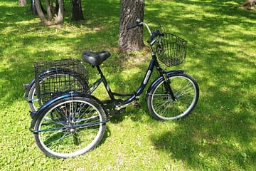 Трайк байк Дункан Doonkan Trike 24 складной трехколесный велосипед для взрослых (17)