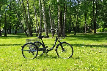 Трайк байк Дункан Doonkan Trike 24 складной трехколесный велосипед для взрослых (27)