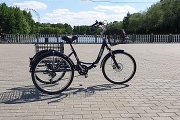 Трайк байк Дункан Doonkan Trike 24 складной трехколесный велосипед для взрослых (44)