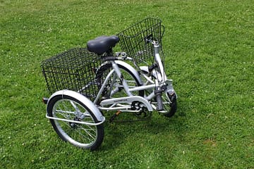 Трехколесный велосипед для взрослых взрослый для взрослого складной Трицикл Doonkan Trike 20 (30)