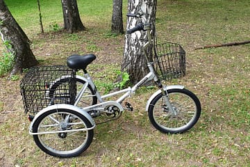 Трехколесный велосипед для взрослых взрослый для взрослого складной Трицикл Doonkan Trike 20 (47)