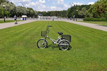 Трехколесный велосипед для взрослых взрослый для взрослого складной Трицикл Doonkan Trike 20 (90)