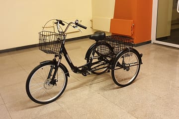 Doonkan Trike 24 Трицикл трайк трехколесный велосипед для взрослых складной взрослый для взрослого (22)
