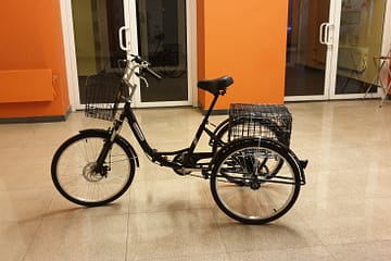 Doonkan Trike 24 Трицикл трайк трехколесный велосипед для взрослых складной взрослый для взрослого (6)