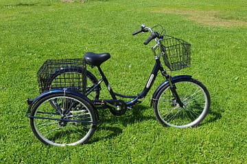 Трайк байк Дункан Doonkan Trike 24 складной трехколесный велосипед для взрослых (3)