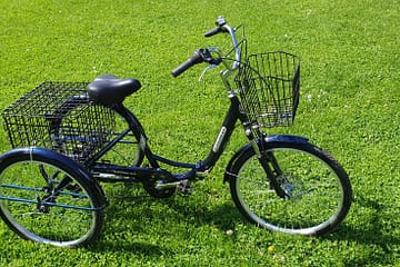 Трайк байк Дункан Doonkan Trike 24 складной трехколесный велосипед для взрослых (5)