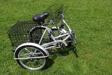 Трехколесный велосипед для взрослых взрослый для взрослого складной Трицикл Doonkan Trike 20 (32)