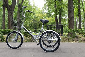 Трехколесный велосипед для взрослых взрослый для взрослого складной Трицикл Doonkan Trike 20 (57)