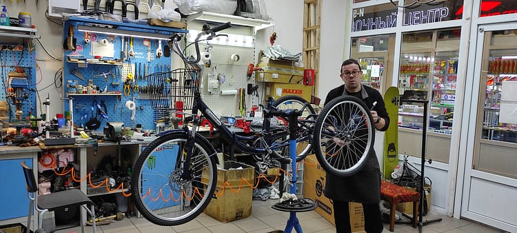 Дункан Трайк 20 Doonkan Trike 20 Трицикл трехколесный велосипед складной мастерская сборка трицикла