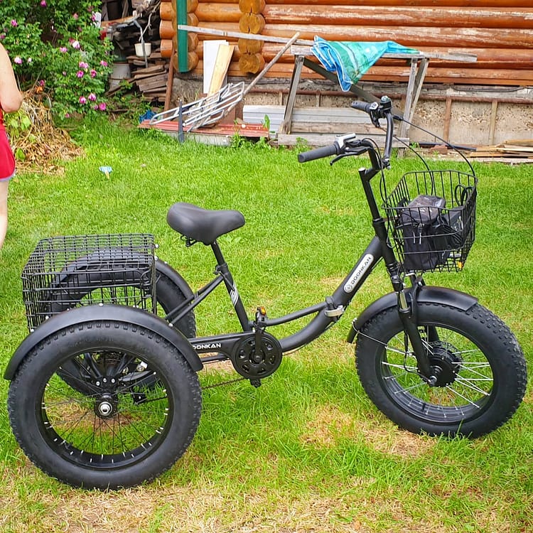 Трехколесный велосипед Doonkan Trike Panda fatbike фэтбайк панда