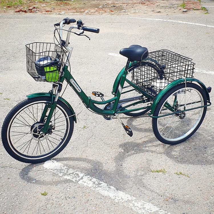 трехколесный складной велосипед doonkan Trike